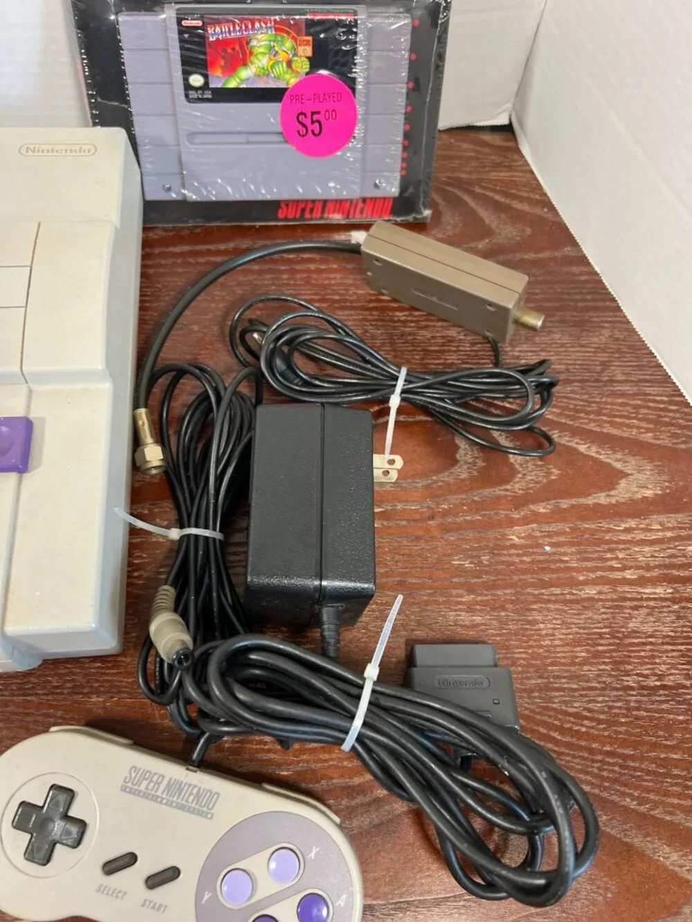 Super Nintendo Entertainment System Bundle With 3 Games & 2 Controllers Tested